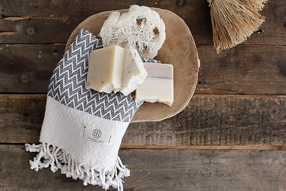 Madamelique Exclusive Hand Towels Set of 2-18 x 40 Inches