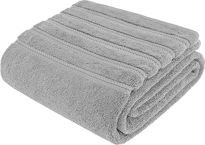 American Soft Linen 35x70 Jumbo Large Bath Towel, 600 GSM 100% Cotton Turkish