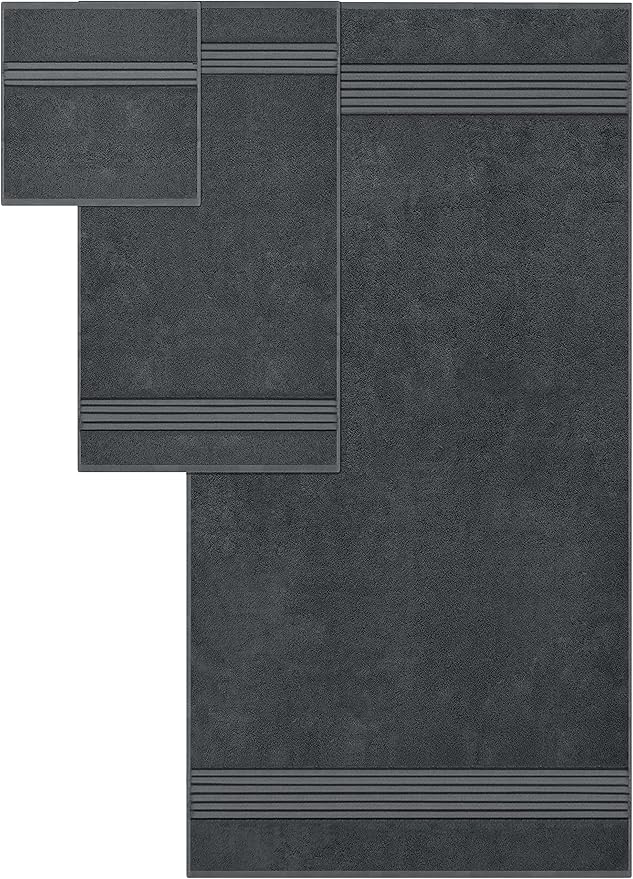 Utopia Towels 8 Piece Premium Towel Set, 2 Bath, 2 Hand, and 4 Washcloths