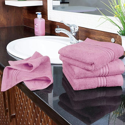 Utopia Towels Wash Cloths Set, 12 by 12 Inches, 100% Cotton Ring Spun, Highly