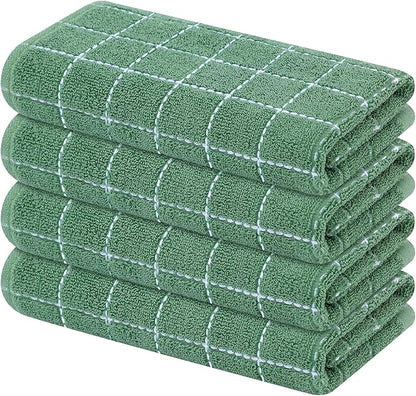 Mordimy 100% Cotton Terry Cloth Kitchen Towels, Super Soft and Absorbent Dish