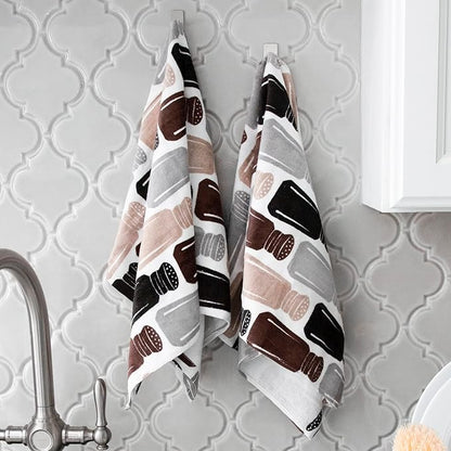 T-Fal Fiber Reactive Print Kitchen Towels: Highly Absorbent, Super Soft