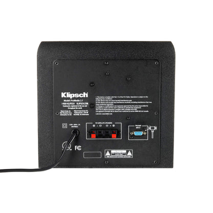 Klipsch ProMedia 2.1 THX Certified Computer Speaker System (Black)