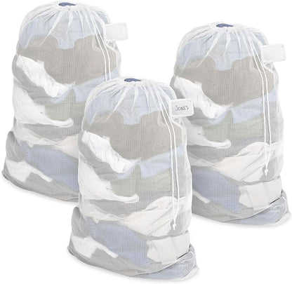 Whitmor Mesh Laundry Bag with ID Tag