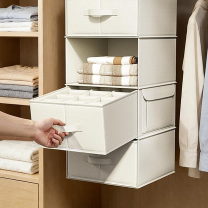 Vailando 6-Shelf Hanging Closet Organizer