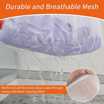 Polecasa 2Pcs 24 x 24 Inches Extra Durable Fine Mesh Laundry Bags