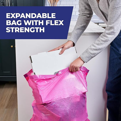 Hefty Ultra Strong 13 Gallon Trash Bags, Tall Kitchen Trash Bags 13 Gallon Size