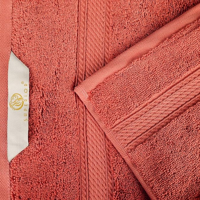 SUPERIOR Egyptian Cotton Pile Bath Sheet Set of 2, Ultra Soft Luxury Towels