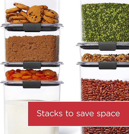 Rubbermaid Brilliance 12-Cup Airtight Food Storage Container