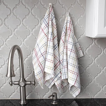 Ritz Royale Collection 100% Combed Terry Cotton, Highly Absorbent, Checked