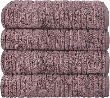 SKL Home CloudSoft Cotton Luxury 4 Pc Bath Towel Set
