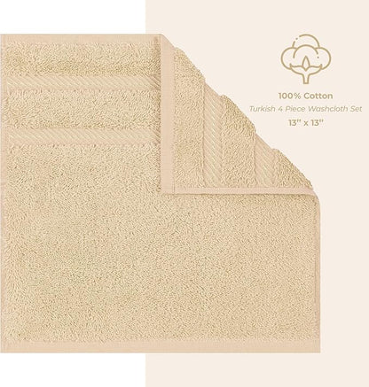 American Soft Linen Luxury Washcloths