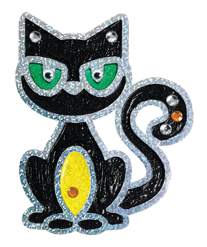 Creativity for Kids Halloween Window Art Kit | Create 7 Spooky Suncatchers with Paint, Rhinestones & Wiggly Eyes | DIY Craft Kit for Kids | Fun for Parties, Gifts & Seasonal Décor (Ages 6+)