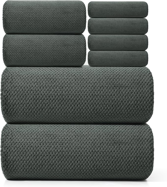 REDKISS Premium Towel Set of 8