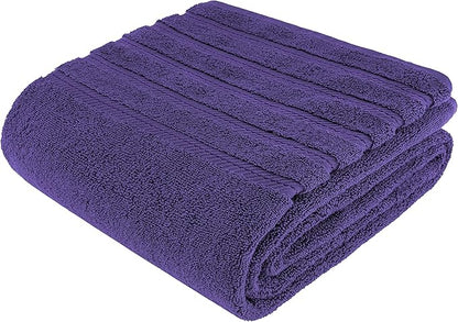 American Soft Linen 35x70 Jumbo Large Bath Towel, 600 GSM 100% Cotton Turkish