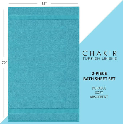 Chakir Turkish Linens, 100% Cotton Premium Quality Turkish Bath Sheets