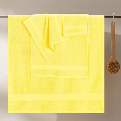 GLAMBURG Ultra Soft 8-Piece Towel Set