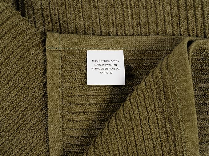 KAF Home Premium Kitchen Towels, Large 100% Cotton, Flat & Terry Absorbent Dish