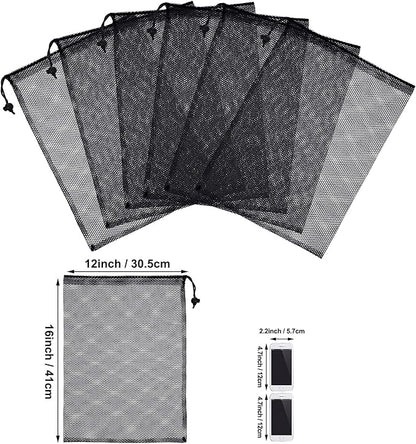 TecUnite 10 Pcs Mesh Laundry Bags