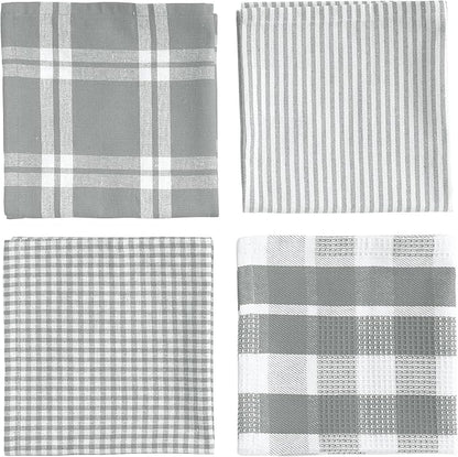 LANE LINEN 100% Cotton Kitchen Dish Cloths, Ultra Soft Absorbent Quick Drying