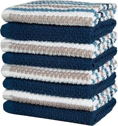 Bumble Premium Dish Cloths Towel 12"x12" | 100% Natural Ring Spun Cotton Tea