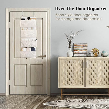 Over the Door Organizer Macrame Boho Nursery Storage