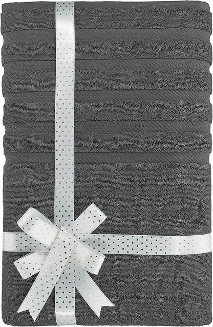 American Soft Linen 35x70 Jumbo Large Bath Towel, 600 GSM 100% Cotton Turkish