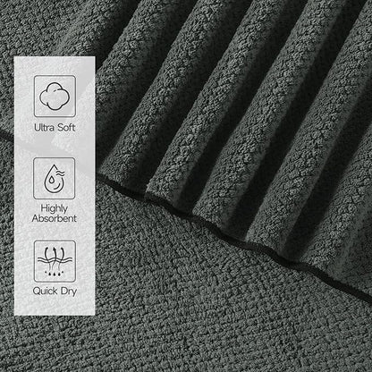 REDKISS Soft 6 Piece Bath Towels Set, 2 Large Bath Towel Sheet, 2 Hand Towels