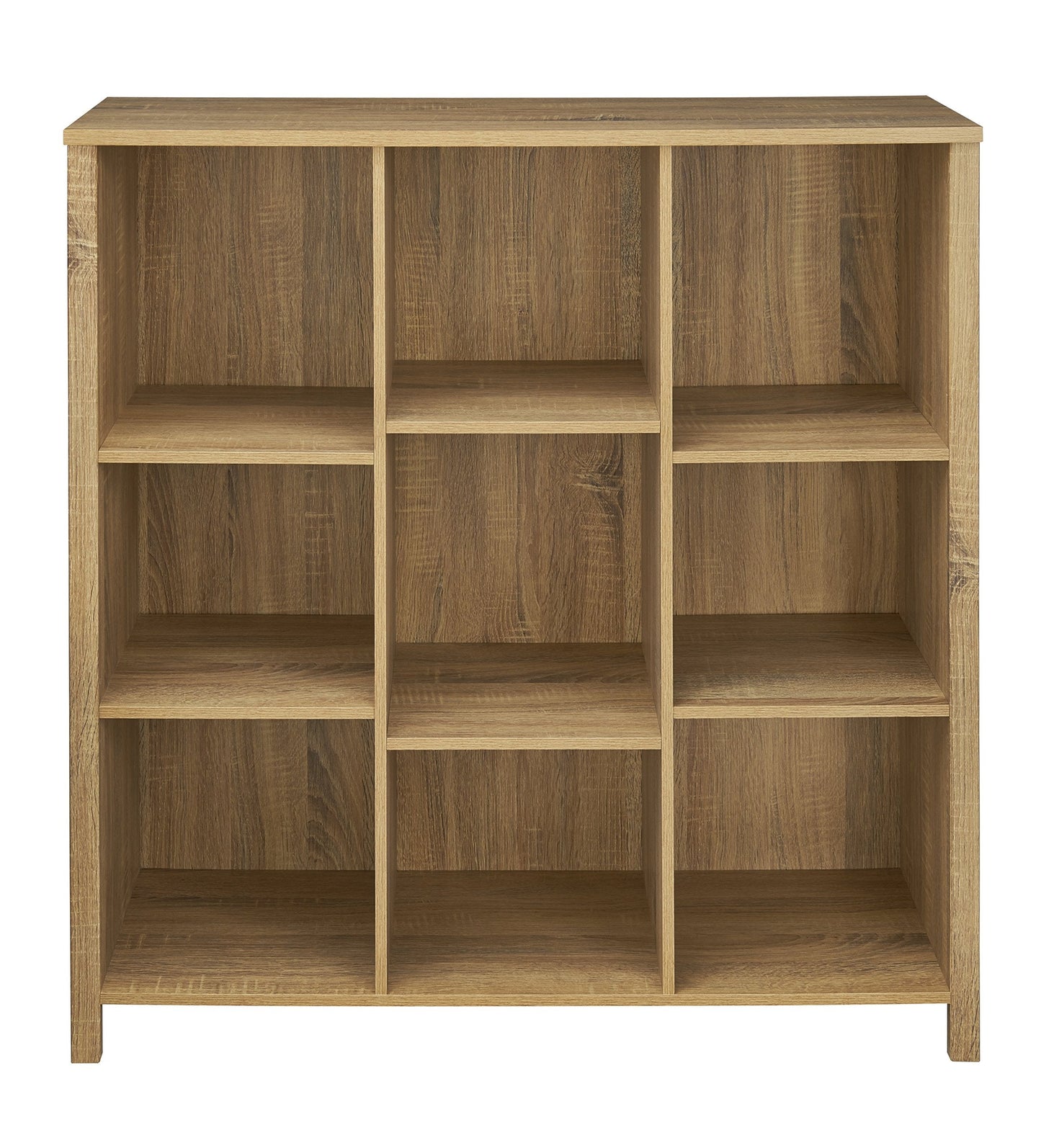 ClosetMaid 9-Cube Premium Adjustable Storage Organizer, Weathered Oak