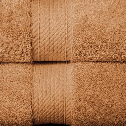SUPERIOR Egyptian Cotton Pile 10 Piece Towel Set, Includes 2 Bath, 4 Hand