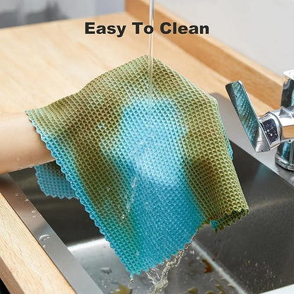JOYMOOP Microfiber Cleaning Cloth, Reusable Absorbent Microfiber Cleaning Cloths