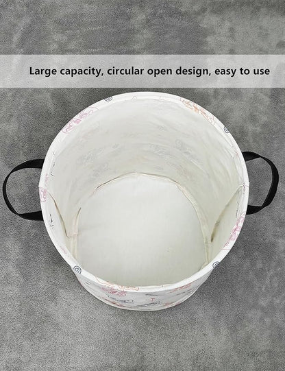 QUEENLALA Large Storage Basket, Laundry Hamper/Bathroom/Home Decor/Collapsible