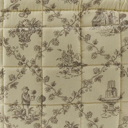 Quilted Fabric Storage Basket