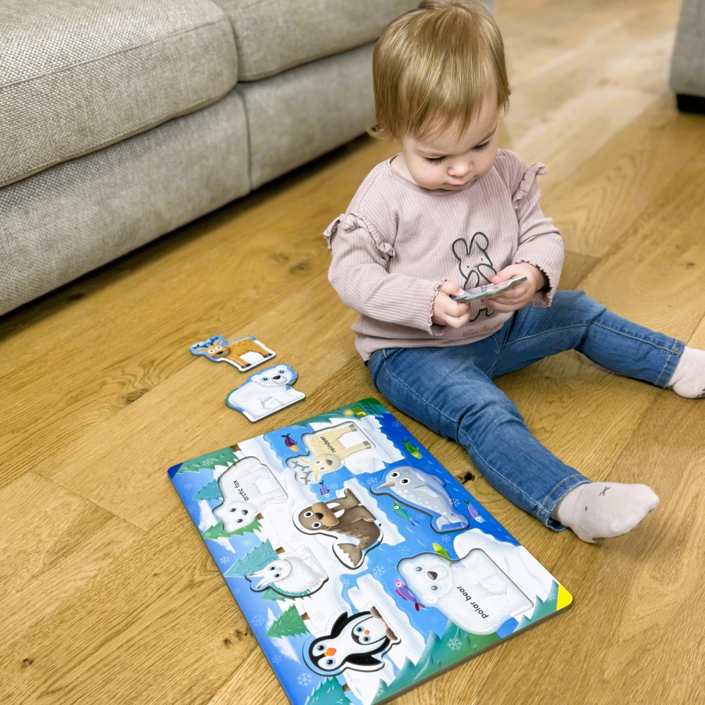 My First Lift & Learn Arctic Puzzle By The Learning Journey