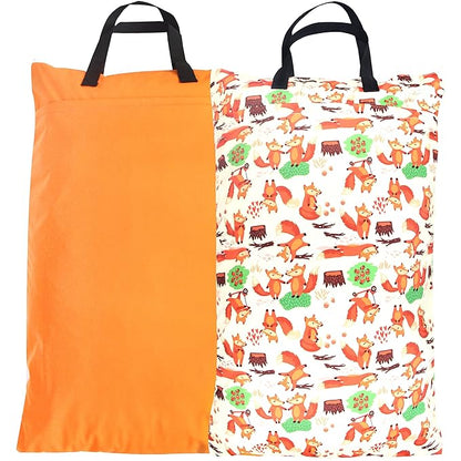 wegreeco Reusable Hanging Wet Dry Cloth Diaper Bag