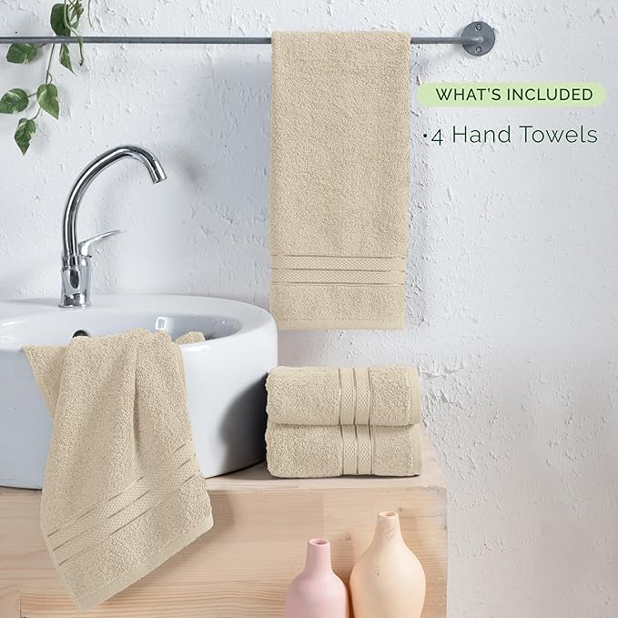 Elegant Comfort Three Line Popcorn Towel Set