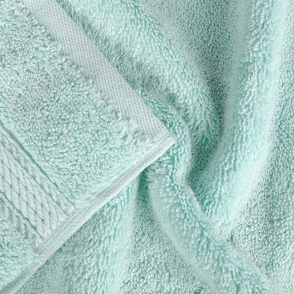 SUPERIOR Egyptian Cotton Pile 8 Piece Towel Set, Includes 2 Bath, 2 Hand