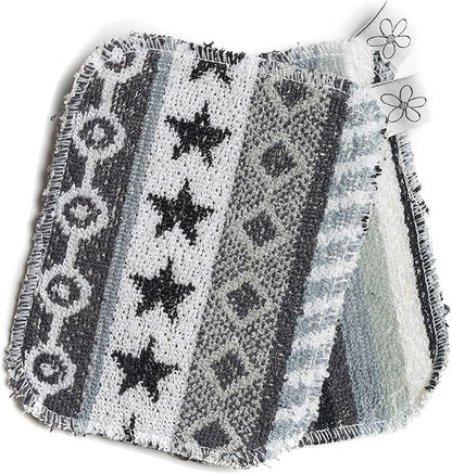 Skoy Bundle, 2-Pack Skoy Scrub, and 4-Pack Skoy Swedish Dishcloth, Reusable Cleaning Products for Kitchen and Household, Planet-Friendly, Dishwasher Safe Soft Scrub, Monochromatic Colors