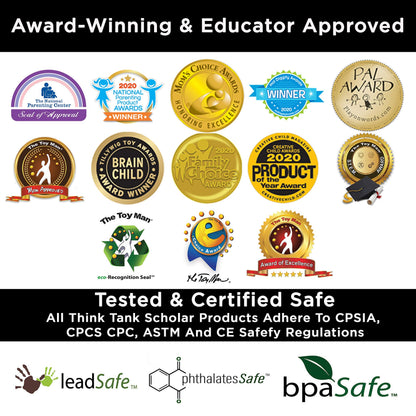 Award-Winning Rhyming Words Flash Cards for Kids Ages 4-8 – Master Phonics, Spelling & Word Families – 36 Durable Cards for Kindergarten, 1st, 2nd & 3rd Grade