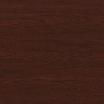 Bush Furniture Saratoga L Shaped Computer Desk and Bookcase Set in Harvest Cherry