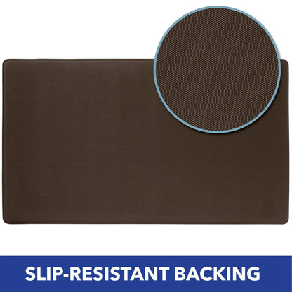 Cozy Living Anti-Fatigue Kitchen Mat, Farmhouse Buffalo Check 17.5"x55"