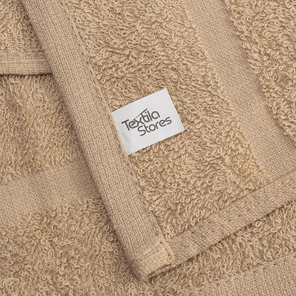 Basic Hand Towels 16x26 Inches – Bulk Pack of 24 – Beige Color – Soft and