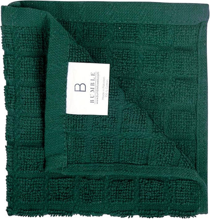 Bumble Dish Cloths | 12" x 12" | 100% Cotton Kitchen Towels | 405 GSM | Soft