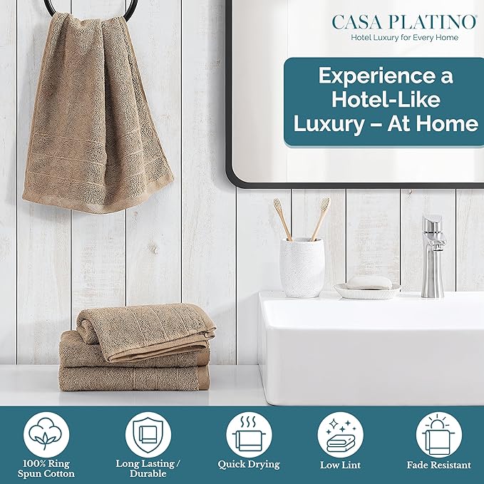 Casa Platino Bathroom Hand Towels