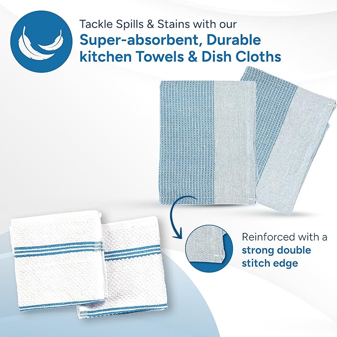 Casa Platino Silicone Oven Mitts Set, 8-Piece – 500°F Heat Resistant Mini Oven
