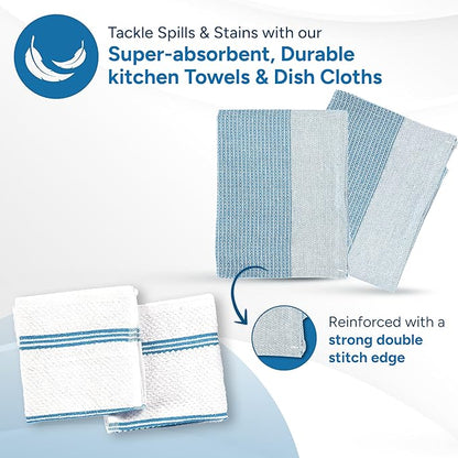 Casa Platino Silicone Oven Mitts Set, 8-Piece – 500°F Heat Resistant Mini Oven
