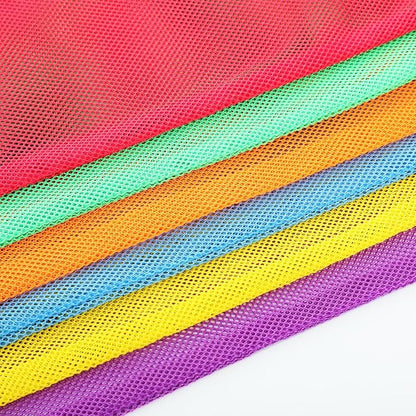 Frienda 6 Pieces Mesh Stuff Sack, 11 x 15 Inch Durable Nylon Drawstring Laundry