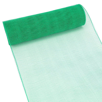 MEEDEE Emerald Green Deco Mesh 10 Inch Rolls Mesh Christmas Ribbon Green Mesh Ribbon for Christmas Tree, Garland, Staircase, Mailbox, Centerpiece, Making Wreath, Decorating and Crafts (30 Feet)