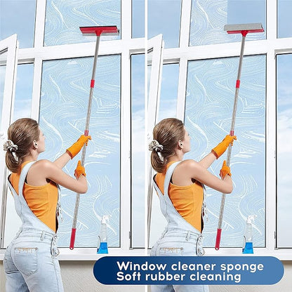 DSV Standard Window Squeegee, 2-in-1 Window Cleaner