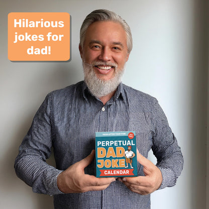 That's So Dad Dad Joke Calendar | Perpetual Desk Calendar for Father's Day Gift, 365 Days of Jokes, Funny Birthday Gag Present For The New Dads